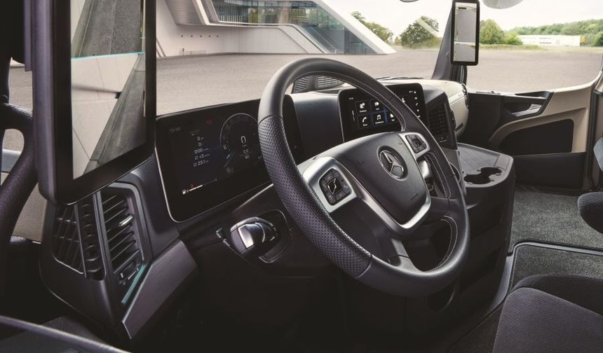 Mercedes’in Yeni Multimedya Sistemi Actros’ta