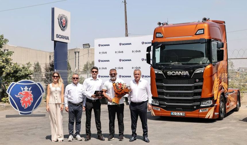 Scania Fire Edition'ın Türkiye’deki İlk Sahibi Naifoğlu