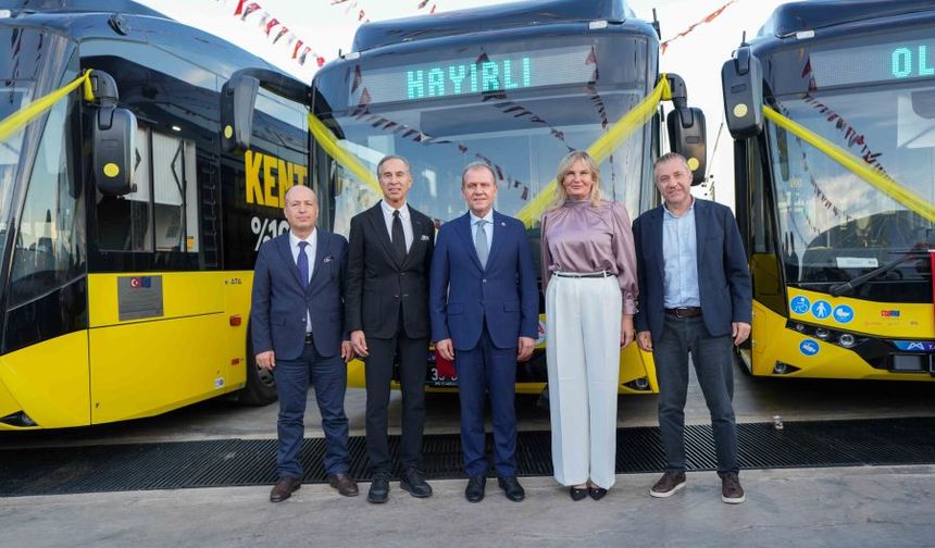 Karsan Mersin’e 17 Adet Elektrikli Otobüs Teslim Etti