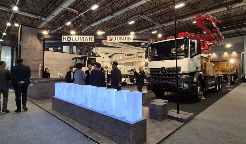 Koluman’dan Beton 2025’te Yeni Model Lansmanı