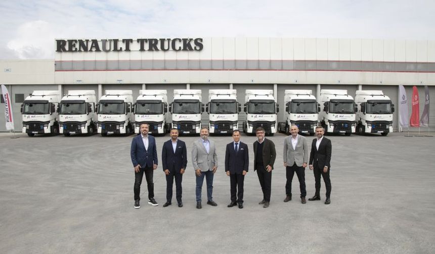 ALC Filosu 10 Renault Trucks T480 Çekiciyle Güçlendi