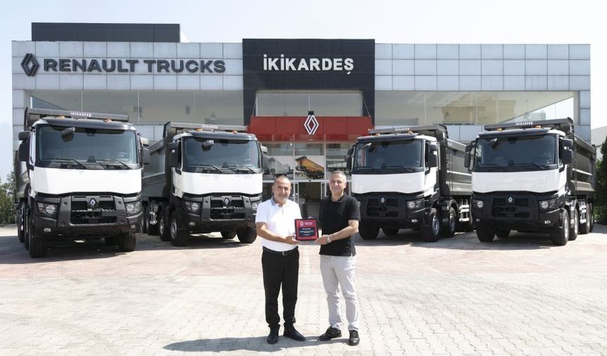 Gölsu Maden'in Şantiyede Tercihi Renault Trucks K Serisi Oldu
