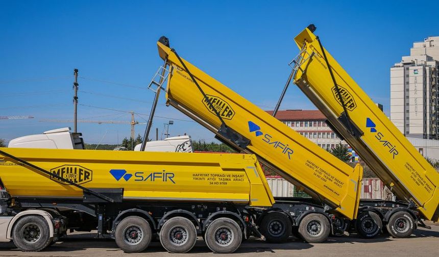 Safir Proje Mühendislik 23 Meiller Damper Aldı