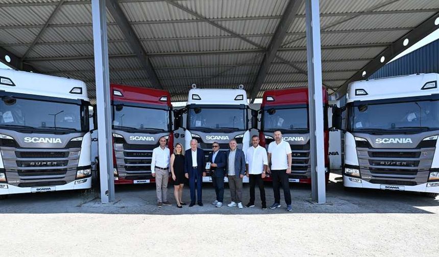 Scania’dan Güler Nakliyat’a 50 Scania Çekici