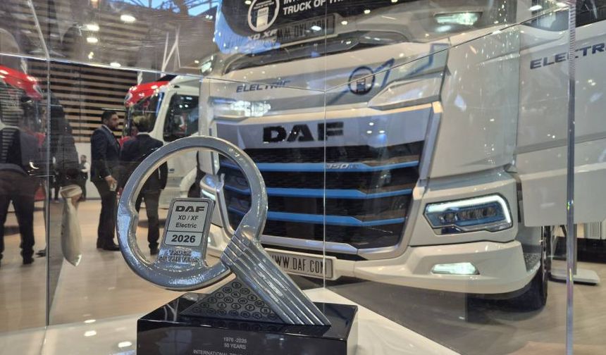 2026 Yılının Uluslararası Kamyonu: Elektrikli DAF XD ve XF