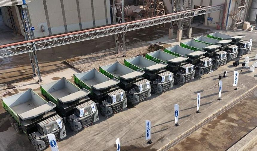 İlk Elektrikli Maden Kamyonu Filosunda Çinli Sany İmzası