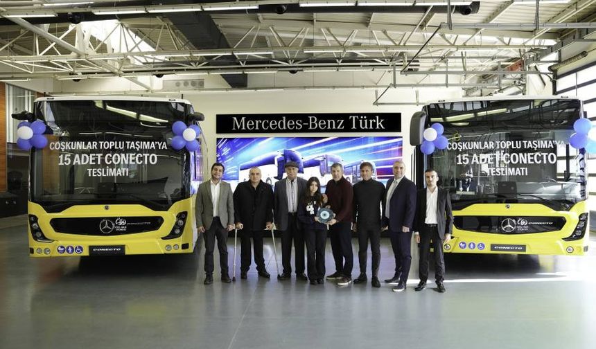 Coşkunlar Toplu Taşıma 15 Mercedes Conecto Aldı