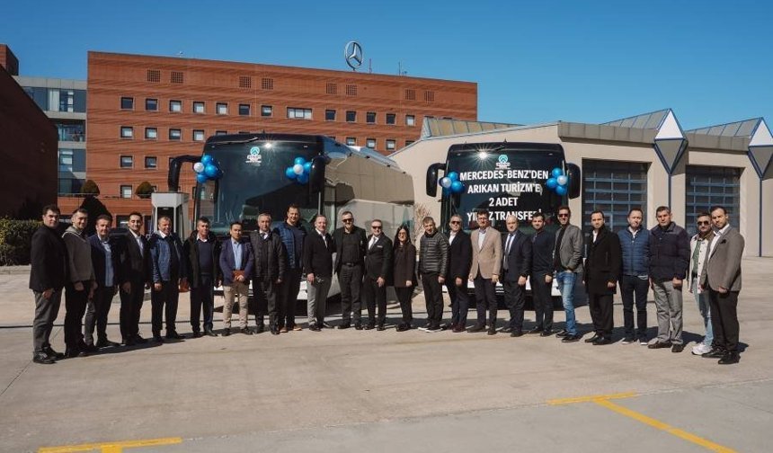 Arıkan Turizm’e 2 Adet Mercedes-Benz Tourismo