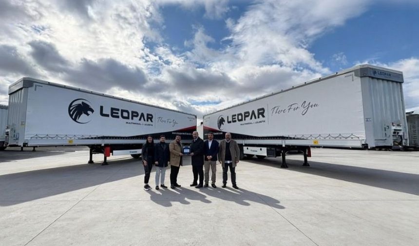 Leopar Multimodal’dan 30 Adetlik KRONE Treyler Yatırımı