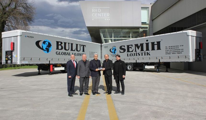 Tırsan Semih Lojistik’e 20 Treyler Teslim Etti