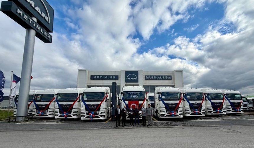 Bakır Beton’a 20 MAN TGX 18.480 BL_SA Çekici