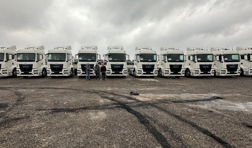 Asfalt Üreticisi Makimsan Filosuna 20 MAN Çekici