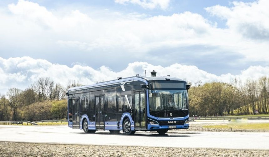 MAN’ın Otonom Otobüsü Münih Trafiğinde Test Edilecek