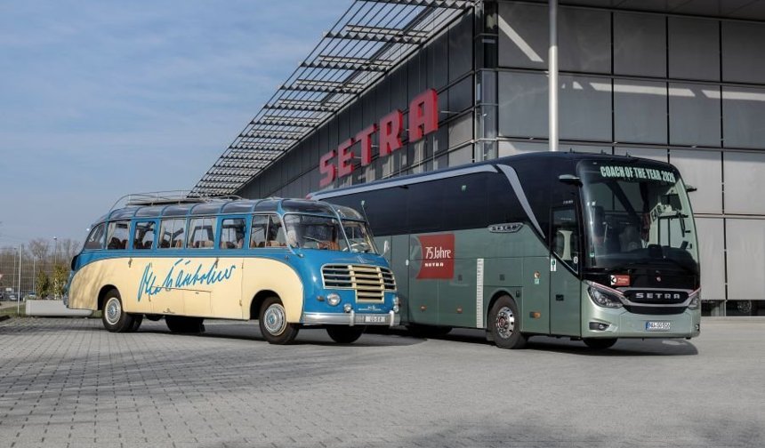 Otobüste Lüksün Adı Setra 75 Yaşında