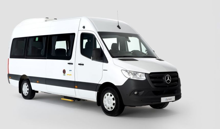 Elektrikli eSprinter İlk Kez Türkiye’de Minibüse Dönüştürüldü