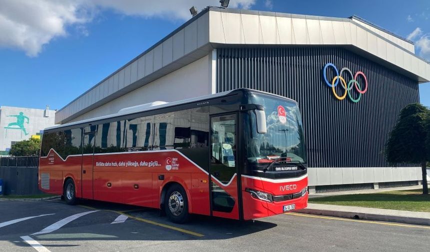 IVECO BUS Türk Olimpiyat Takımını Taşımaya Devam Ediyor