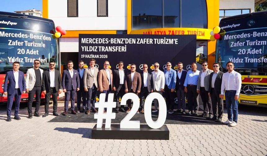 Malatya Zafer 20 Mercedes Travego Aldı