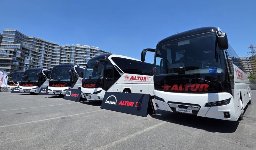 Altur 10 Neoplan 20 MAN Lion’s Coach Otobüs Aldı
