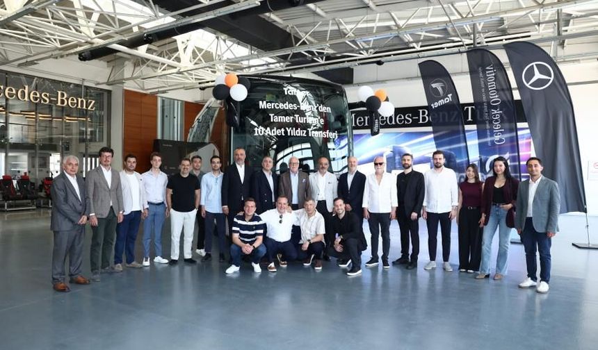 Tamer Turizm Filosuna 10 Mercedes Tourismo