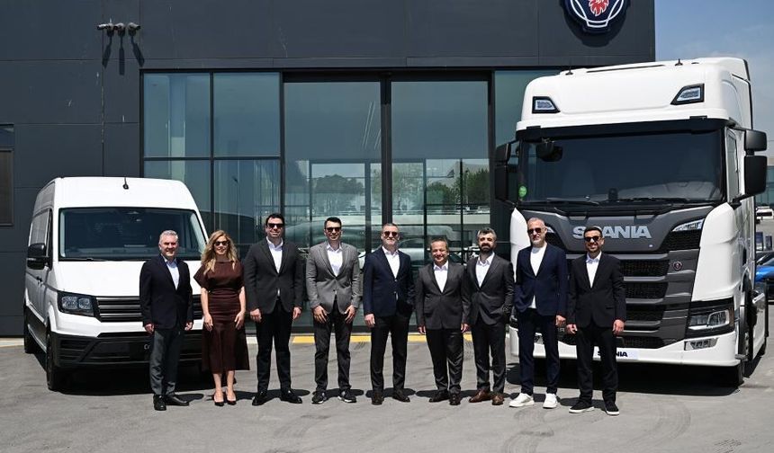 VW Ticari Araç ve Scania’dan Evolog Lojistik’e Teslimat