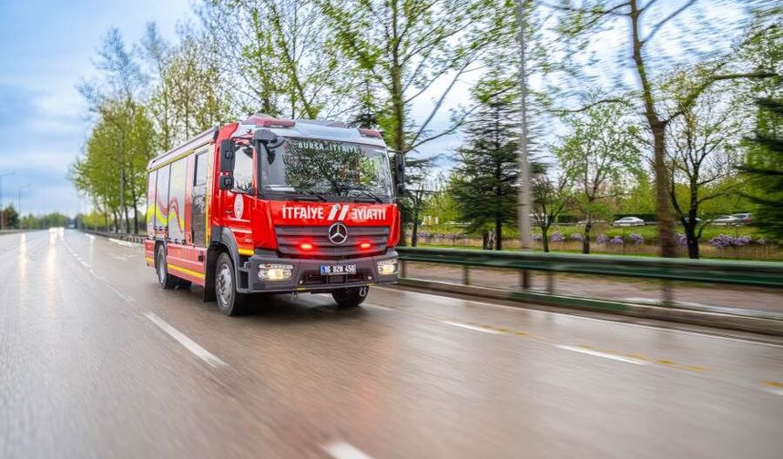 Bursa İtfaiyesi Eğitimlerle Her An Göreve Hazır