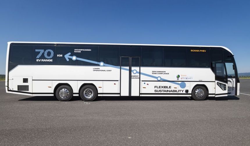Scania Castrosua Hero PHEV Test Sürüşü