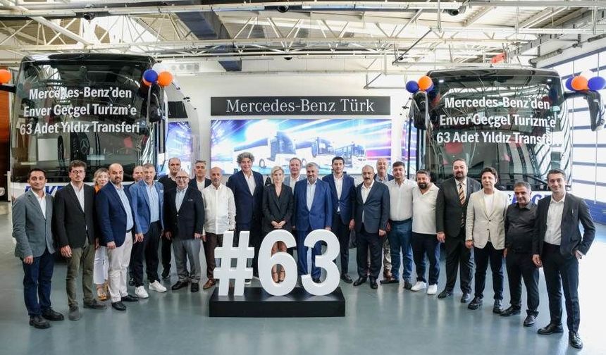Enver Geçgel Turizm’e Rekor Tourismo ve Travego Teslimatı