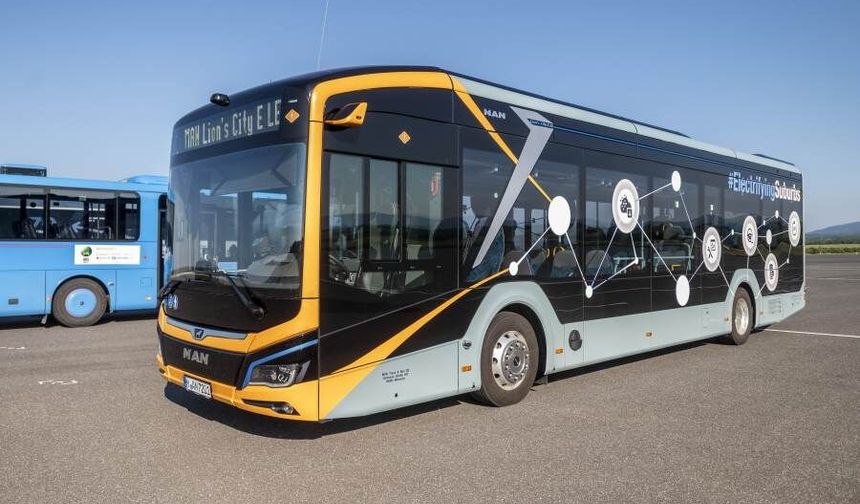 MAN Lion’s City 12 E LE Test Sürüşü