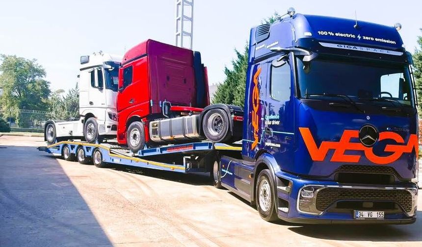 Vega Lojistik Elektrikli eActros 600 Aldı