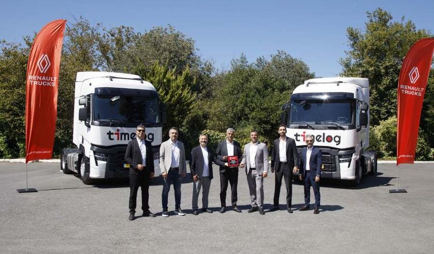 Timelog Lojistik 20 Renault Trucks T480 Çekici Aldı