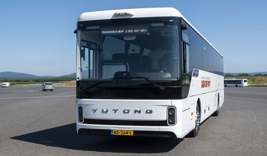 Elektrikli Yutong IC12E Test Sürüşü