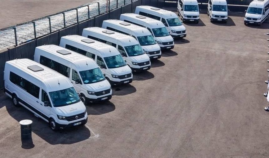 Antalyalı Şekerler Turizm 10 Volkswagen Crafter Aldı
