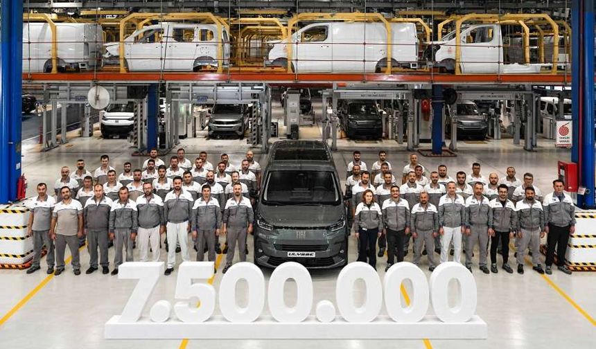 Tofaş’ın Ürettiği 7,5 Milyonuncu Araç Fiat Ulysse Oldu